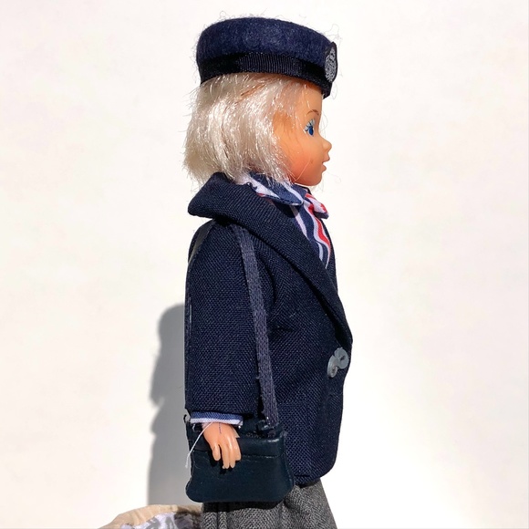 British Airways Air Stewardess Doll by Rexard Vintage Boxed Collectable Uniform - Picture 9 of 16